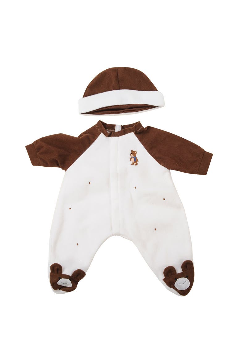 Soft and Loveable 20" Realistic Doll Clothes with Booties - Set of 3, Alternate, color, Multicolored