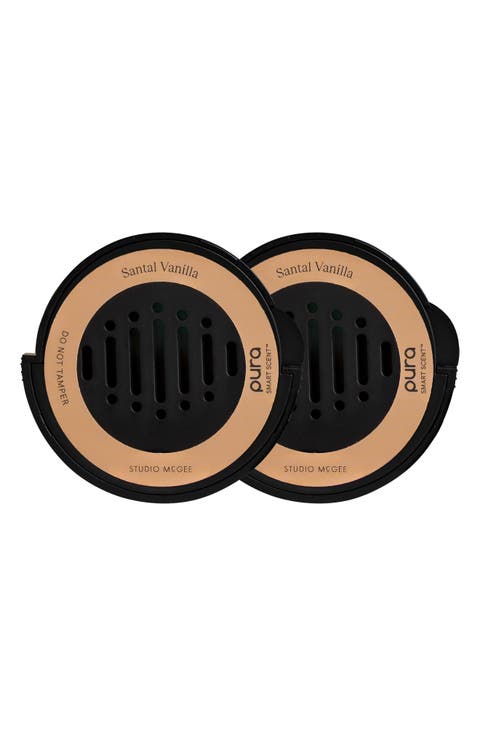 x Studio McGee White Bergamot Car Fragrance Refill Duo