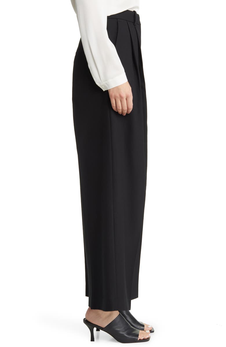 COS Wide Leg Wool Trousers, Alternate, color, 