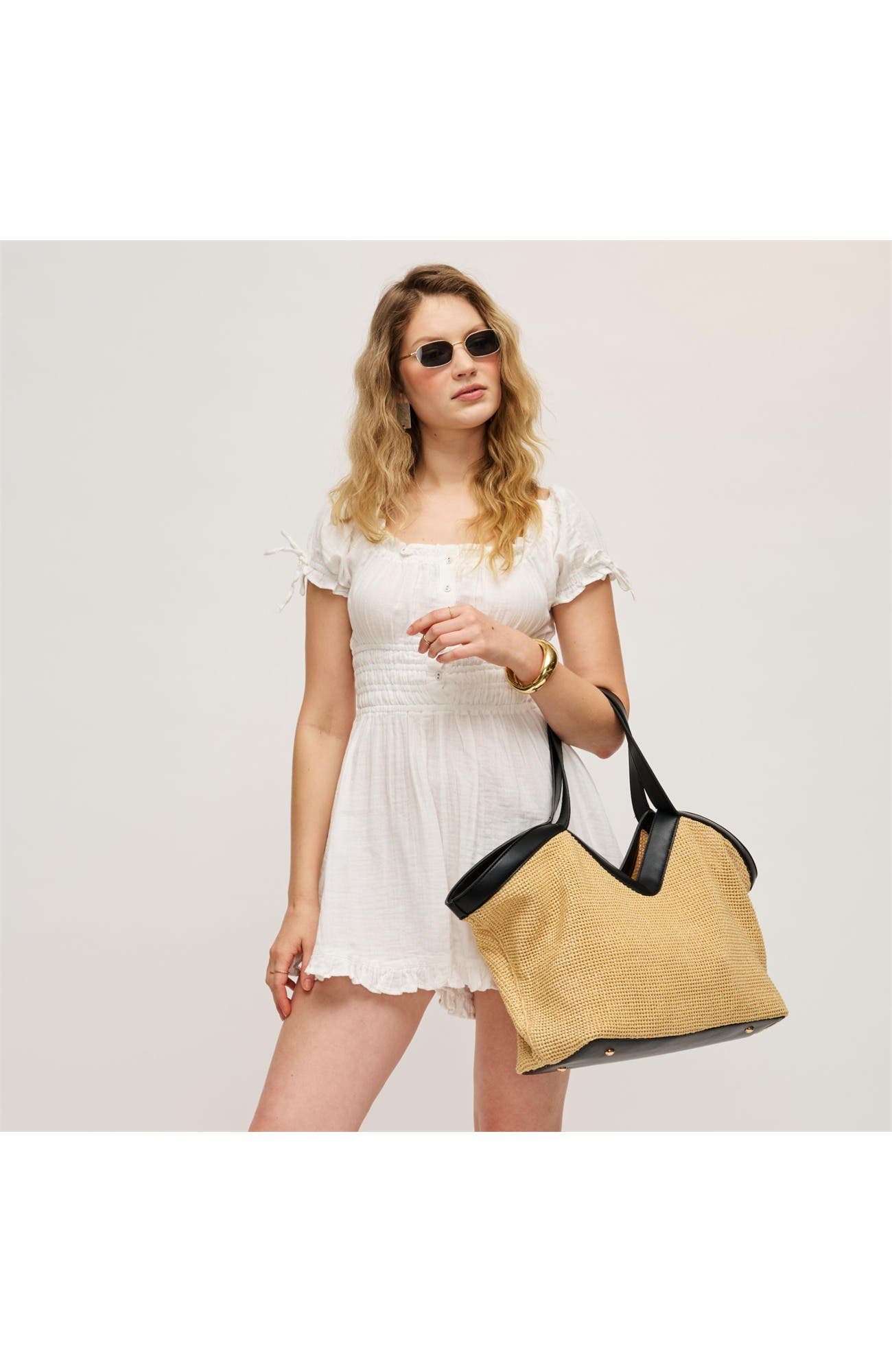 Madelyn Tote, Alternate, color, Natural Black