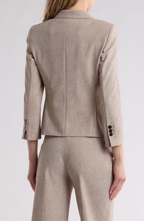 Theory Shrunken Blazer In Neutral