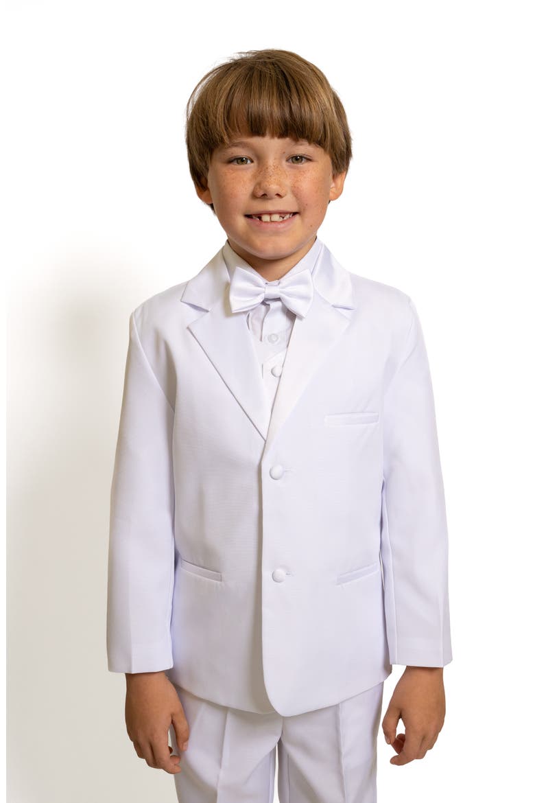 Kids' Bond Five-Piece Suit, Alternate, color, BOND WHITE