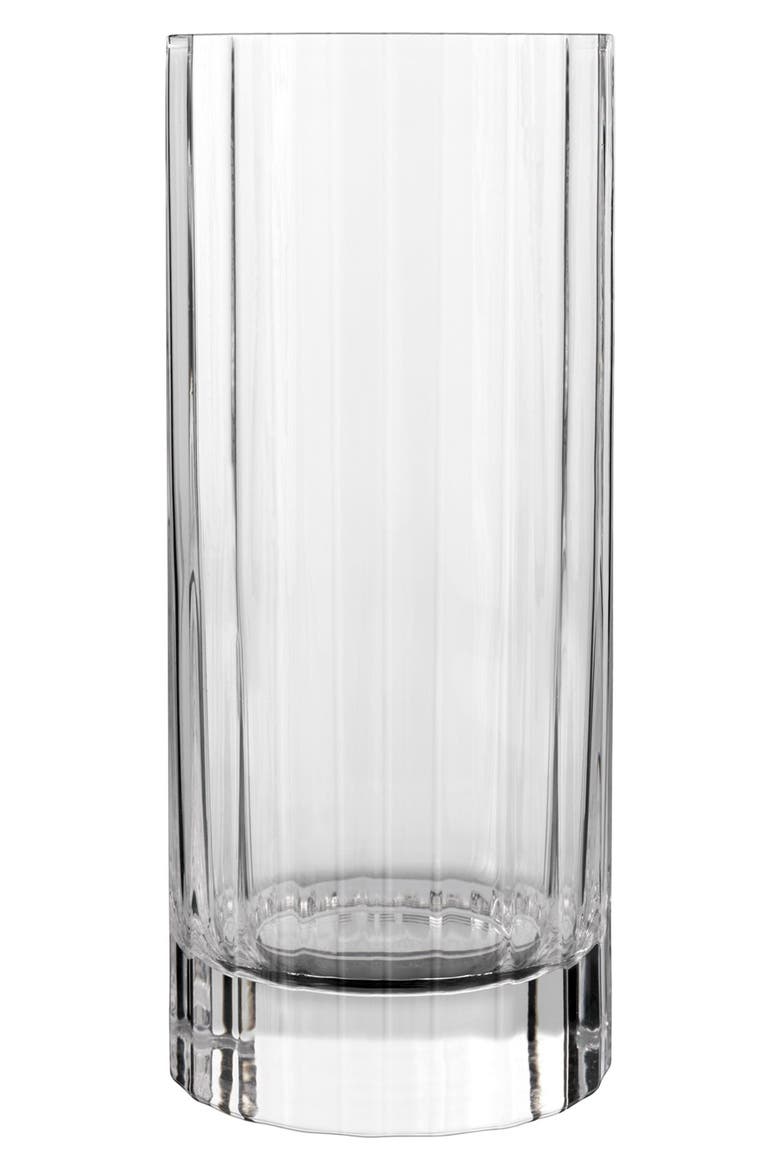 Bach Set of 4 Beverage Glasses, Alternate, color, CLEAR