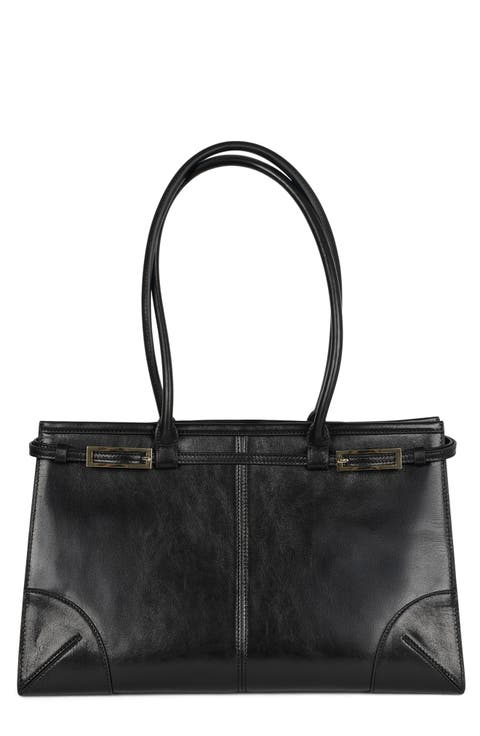 Palomino Leather Satchel