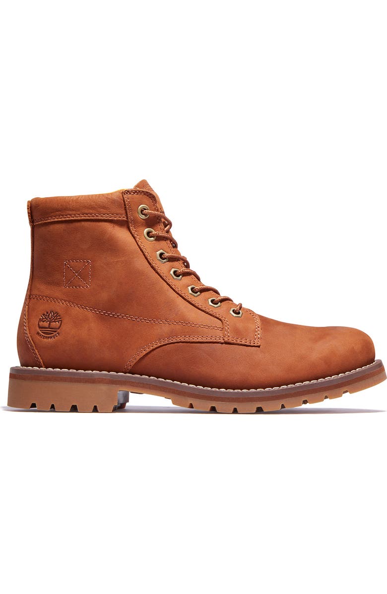 Timberland Redwood Falls Waterproof Boot, Alternate, color, Saddle Brown