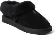 DEARFOAMS Fireside Adelaide Genuine Shearling Clog Slipper