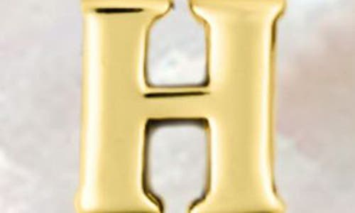 Adornia Mother-of-pearl Clover Initial Pendant Necklace In White-h