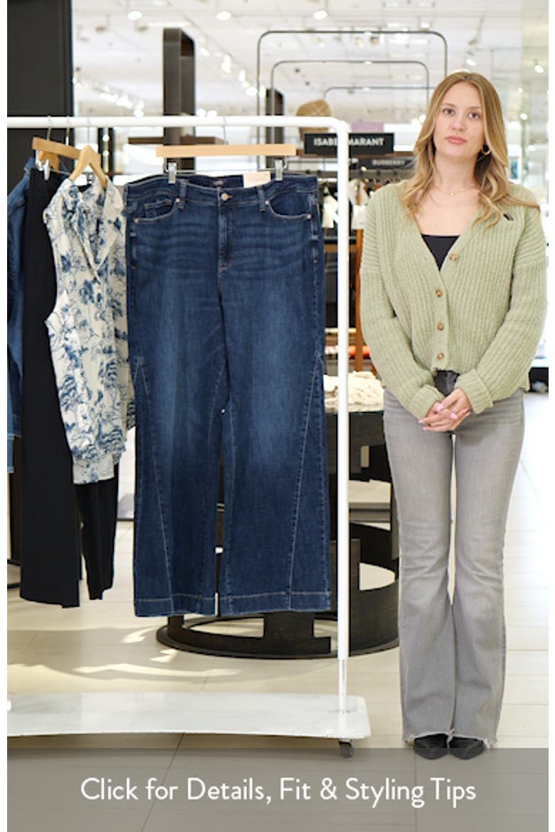 Teresa Side Godet Wide Leg Jeans video
