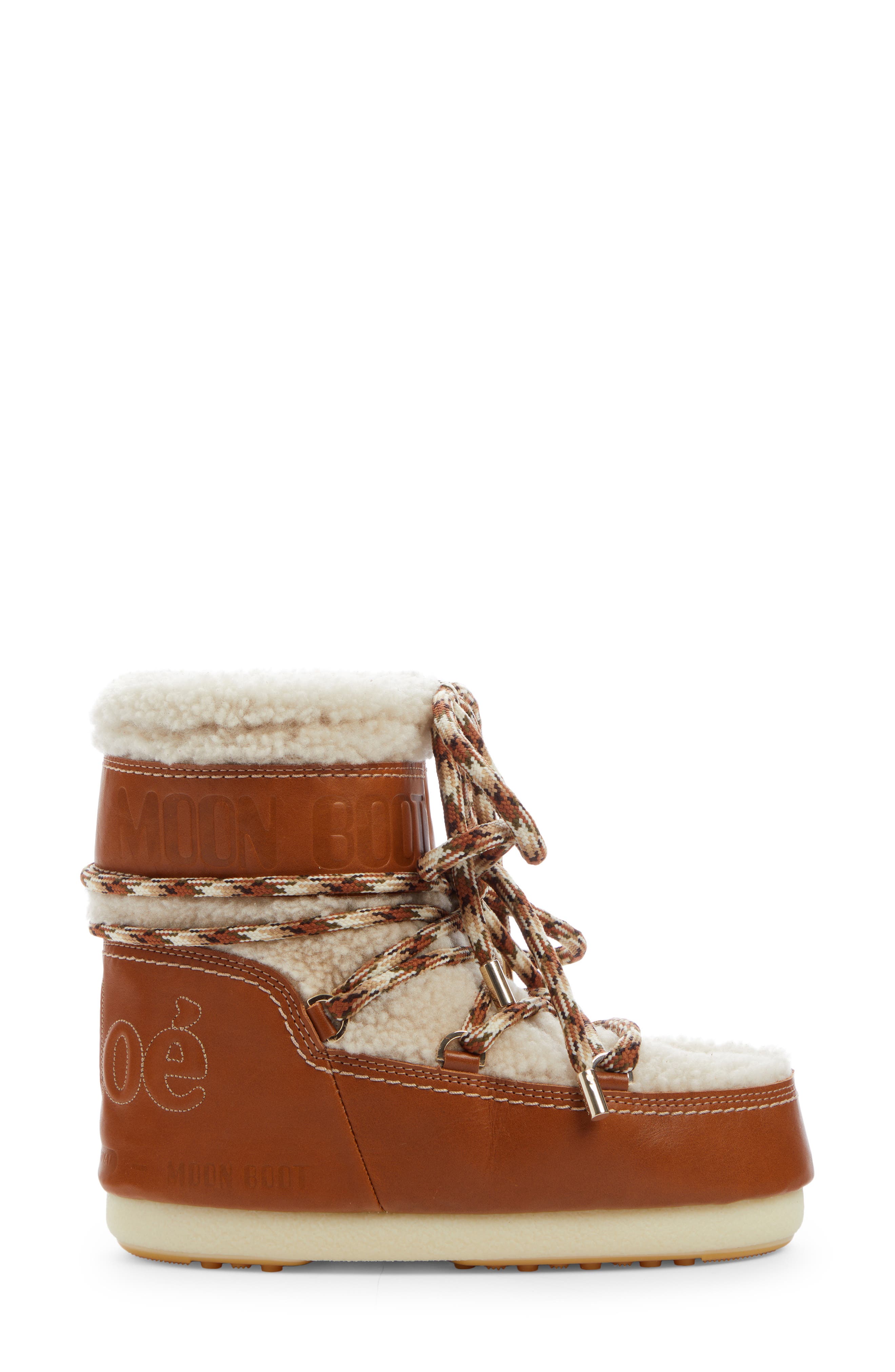 x Moon Boot® Lace-Up Boot, Alternate, color, LUMINOUS OCHRE