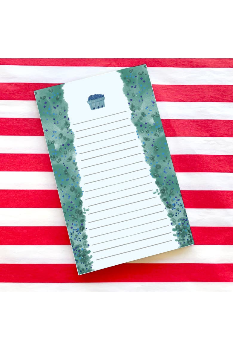 Blueberry Patch 5" x 8" Lined Notepad, Alternate, color, Multi-Pack