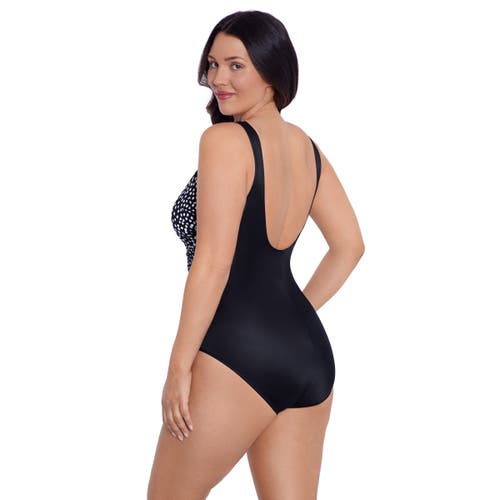 Trimshaper New Jean V-neckline One-piece Swimsuit