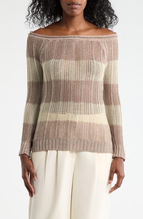 Stripe Long Sleeve Top