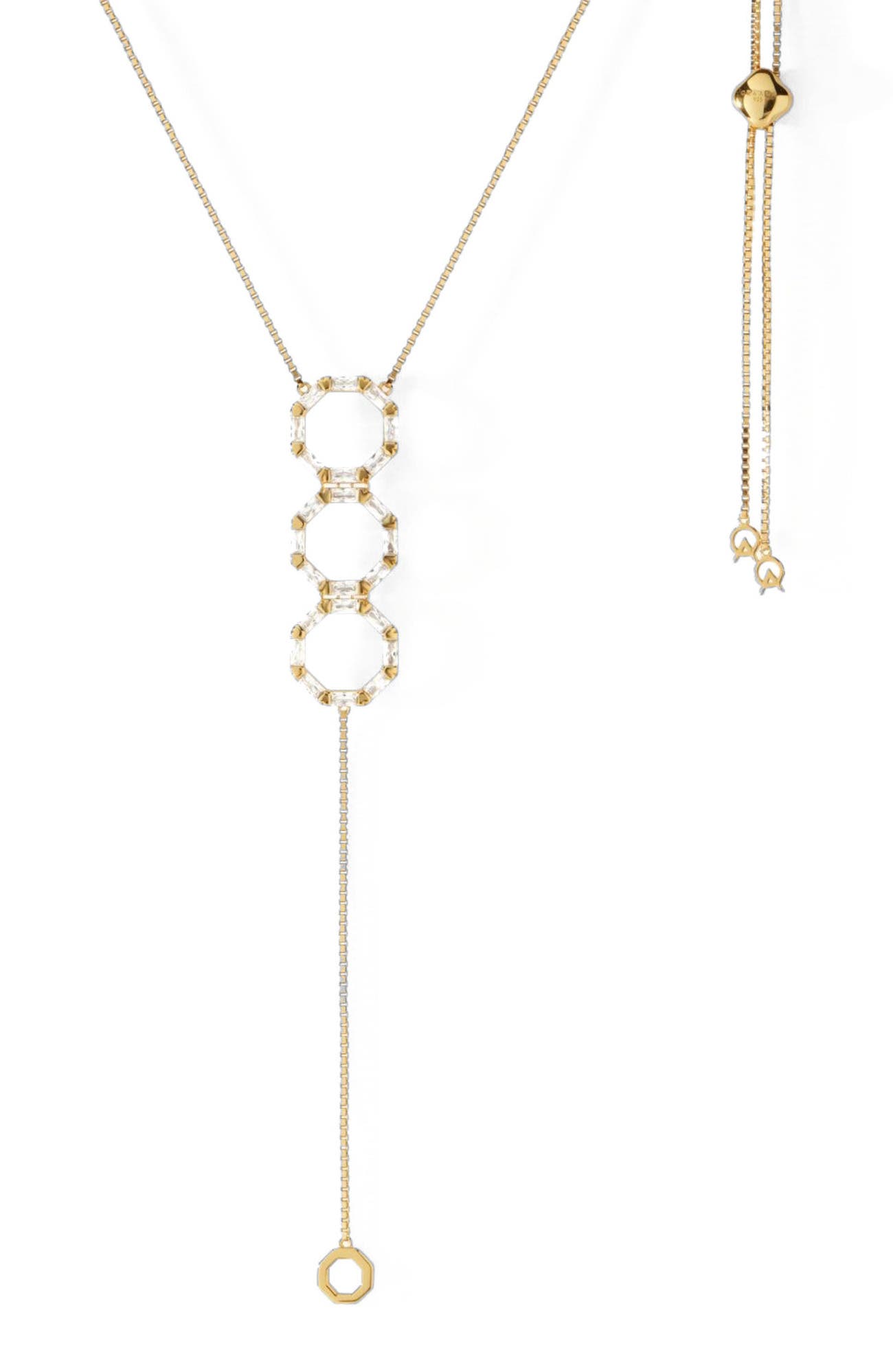 selected Gold/White  CZ