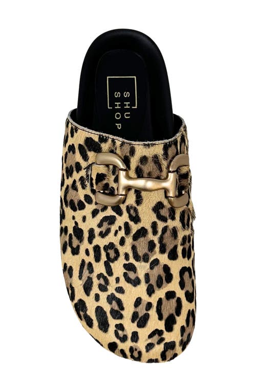 Shushop Azalea Mule In Animal Print