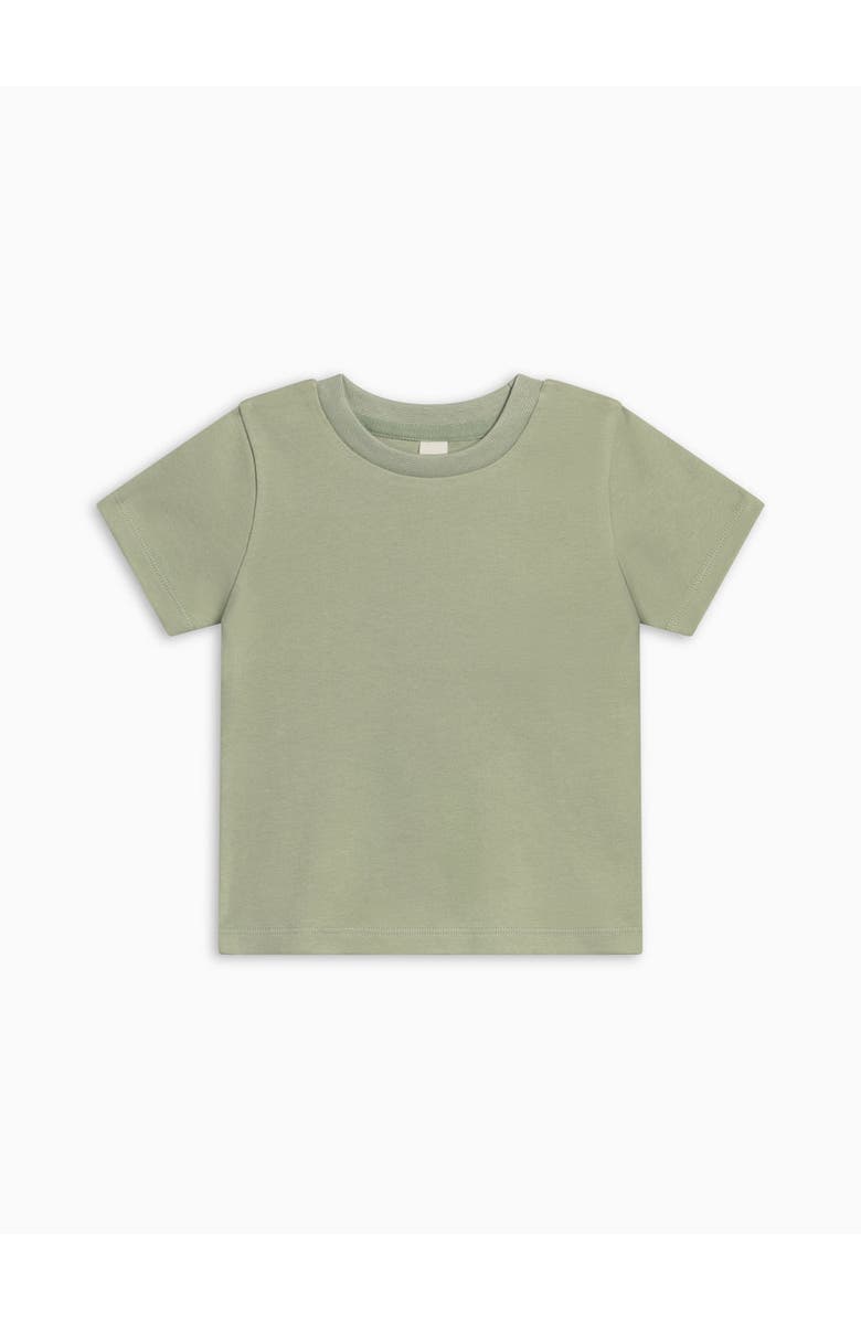 KENDI by Colored Organics Organic Short Sleeve Crew, Alternate, color, Mint
