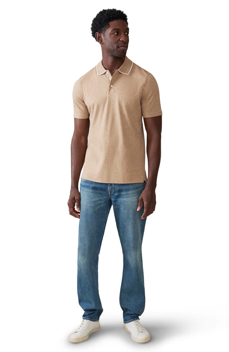 Faherty Movement Piqué Knit Polo, Alternate, color, 