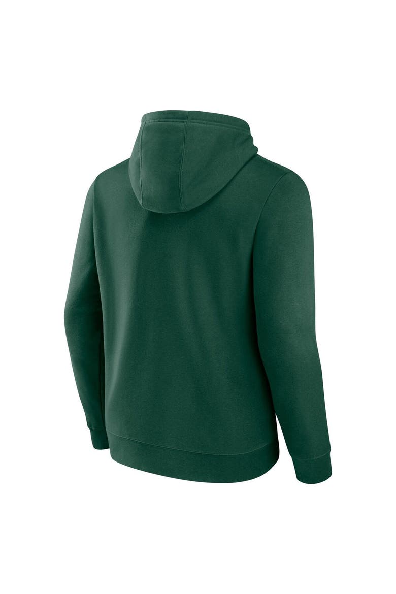 Men's Fanatics Branded Green Minnesota Wild Primary Logo Pullover Hoodie, Alternate, color, Green