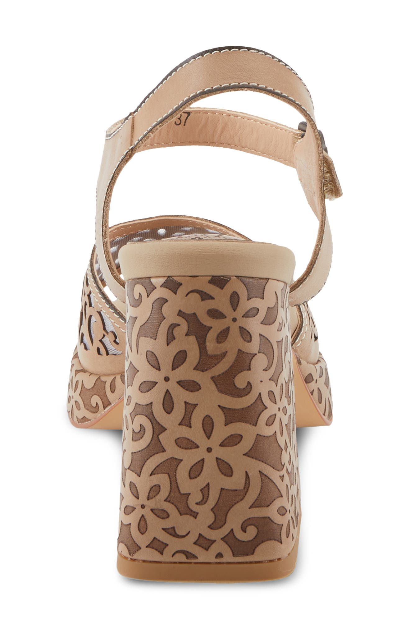 L'Artiste by Spring Step Savychic Square Toe Sandal, Alternate, color, 