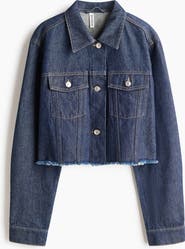 H&M Cropped Denim Jacket