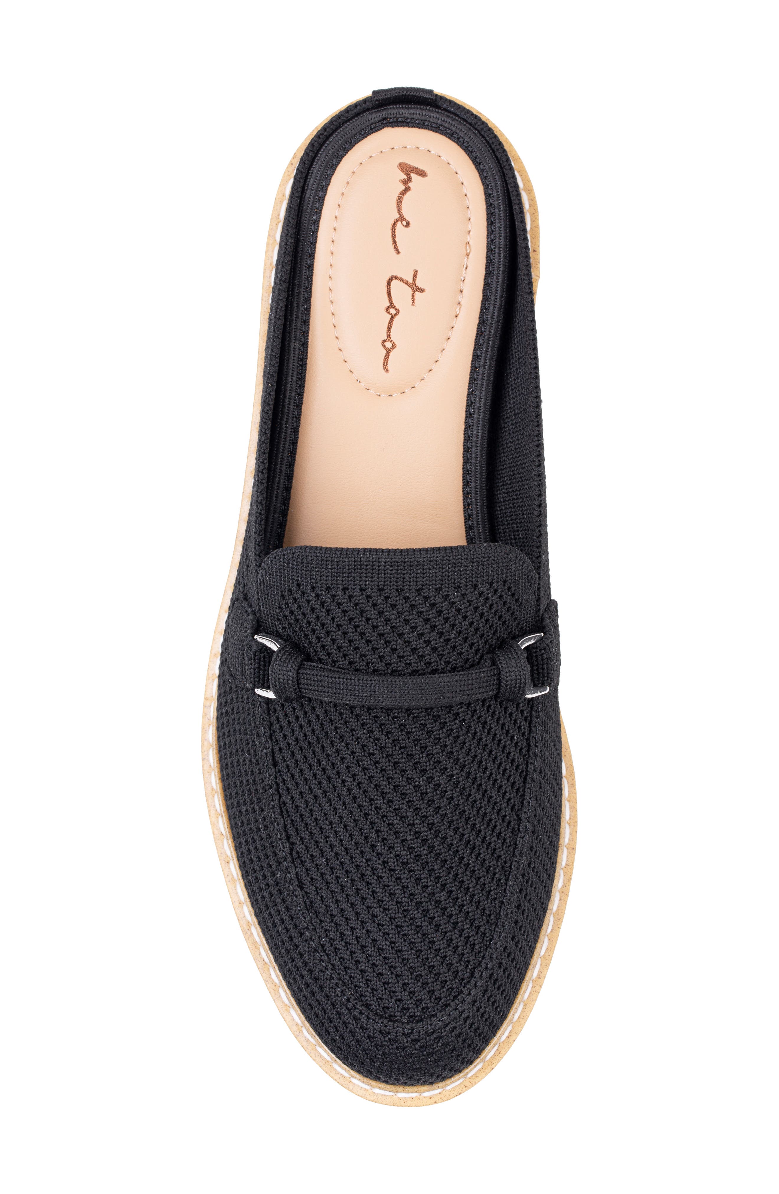 Me Too Harlan Loafer Mule, Alternate, color, Black