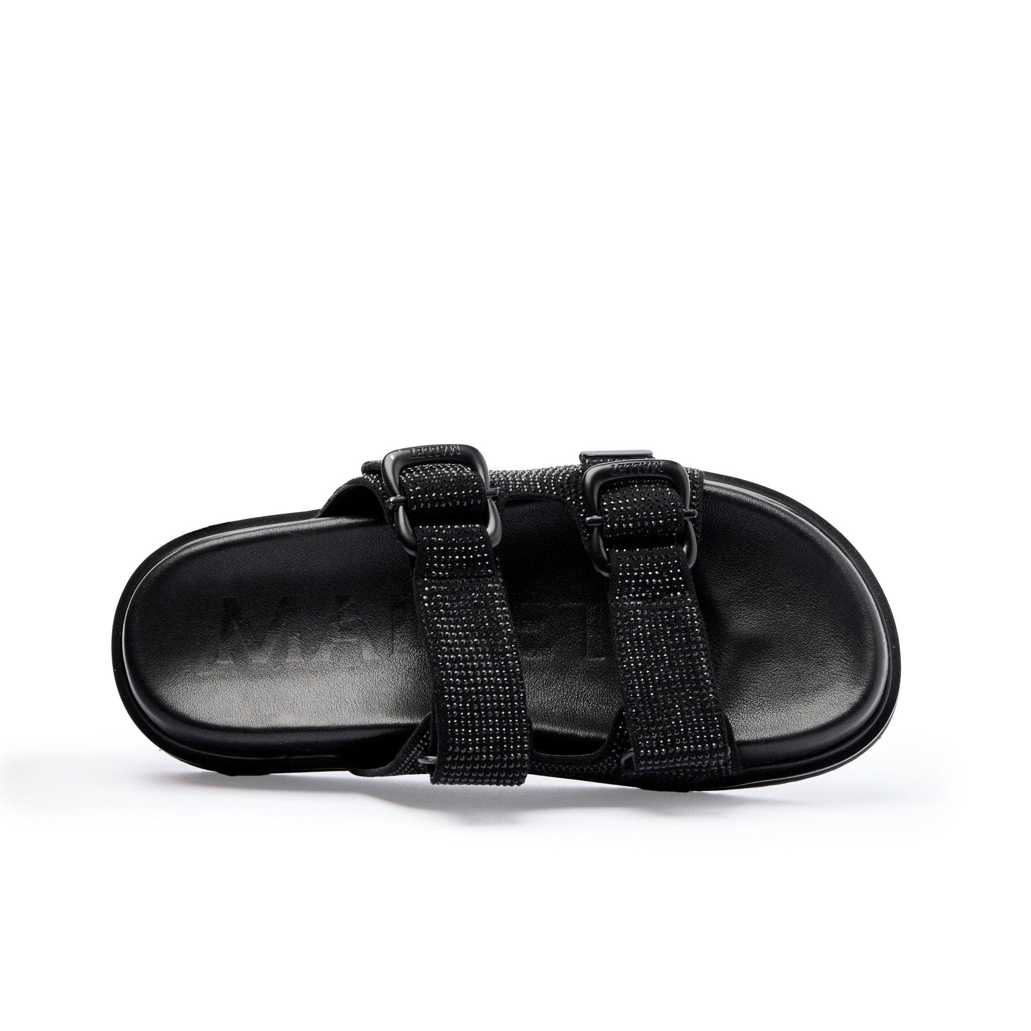 Sadie Diamante Sandals, Alternate, color, Black