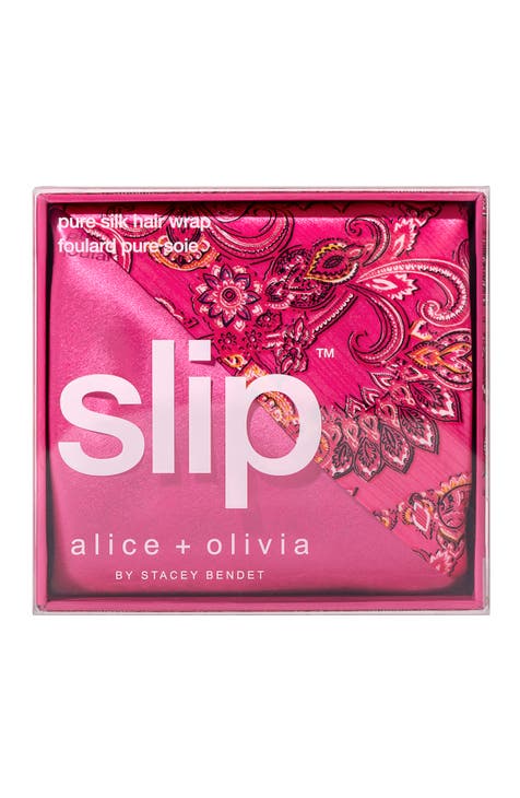 Slip purchases Silk Pillowcase Scrunchie Alice + Olivia Bundle