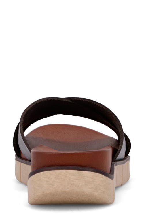 Mia Elissa Slide Sandal In Black