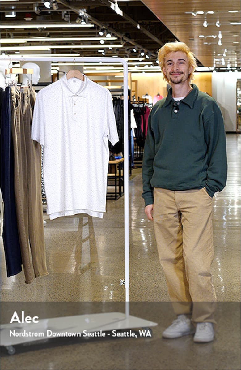 Mulled Wine Performance Stretch Jersey Polo, sales video thumbnail