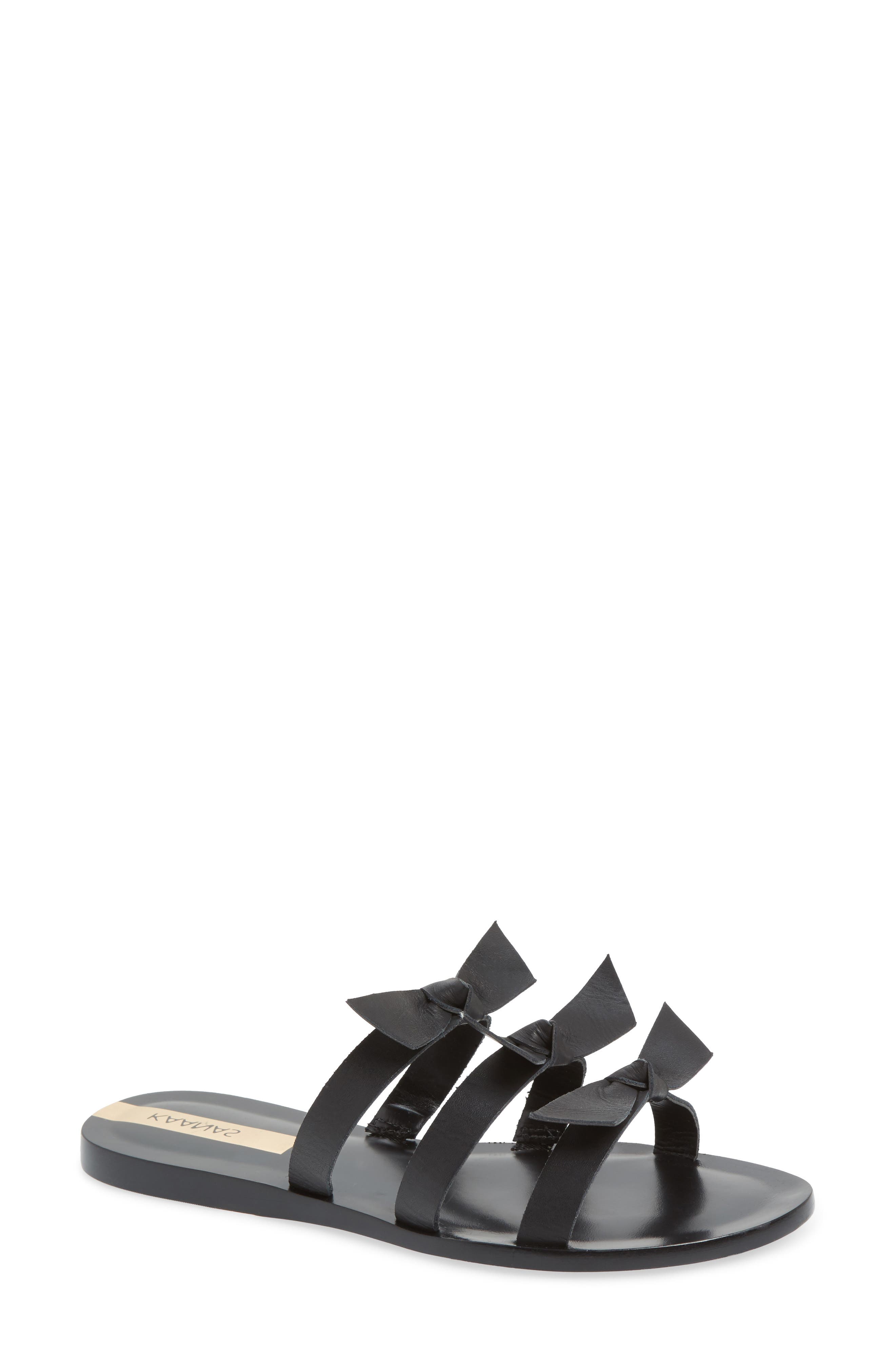 Kaanas Recife Knotted Slide Sandal, Main, color, 