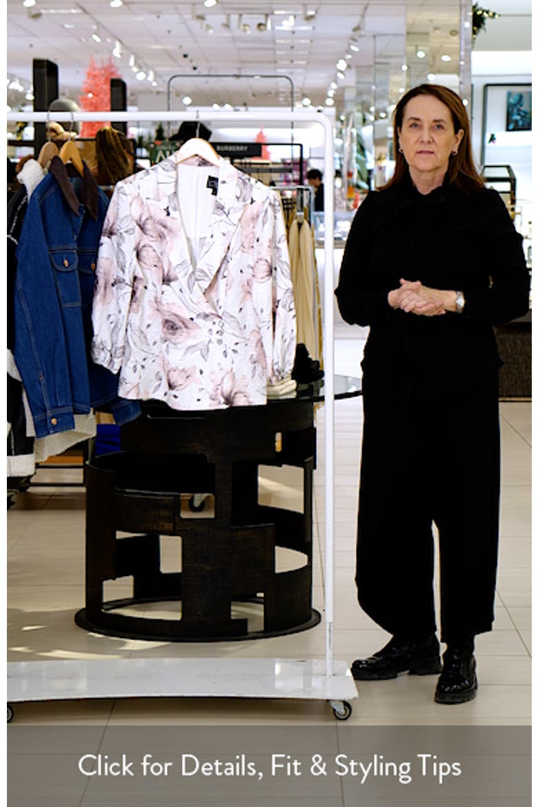 Print Jacquard Blazer video