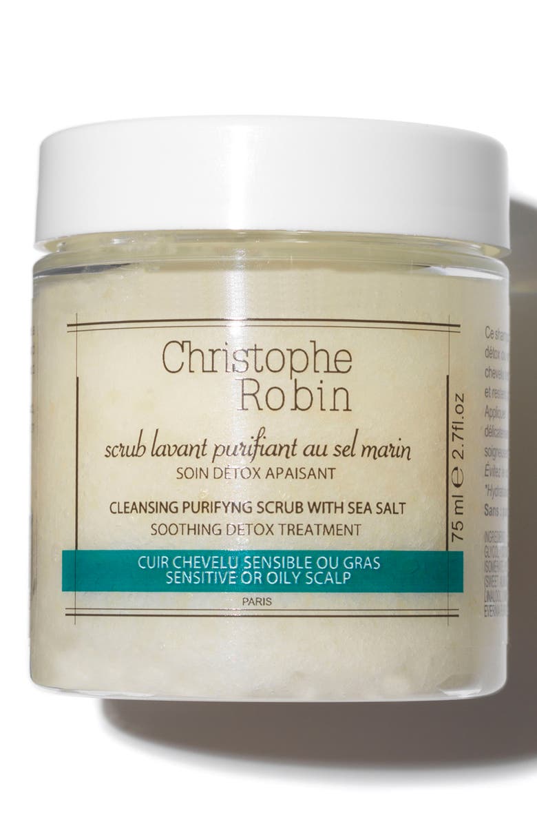 Christophe Robin Cleansing Purifying Scrub with Sea Salt, Main, color, 