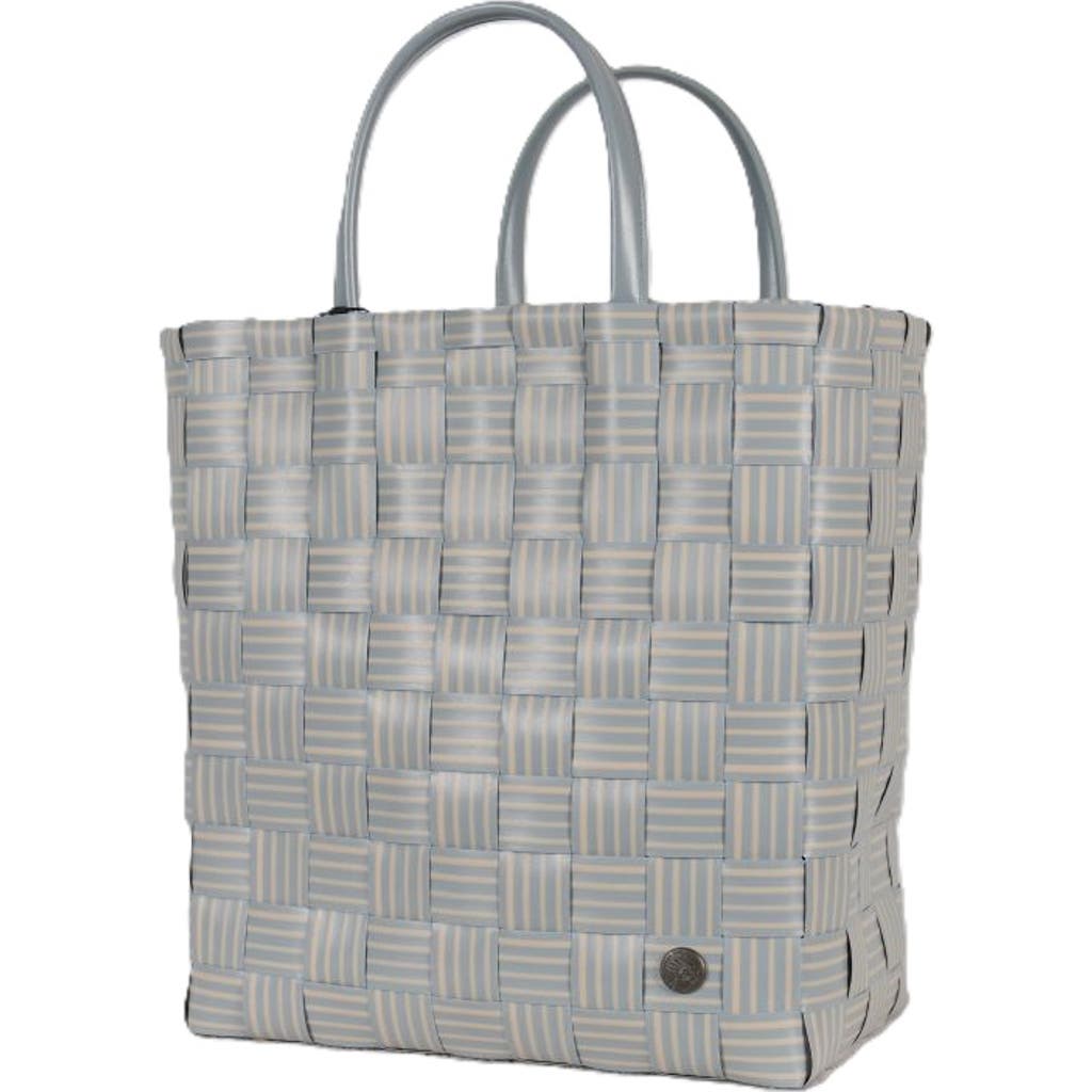Handed By Joy Recycled Plastic Shopper In Steel Grey