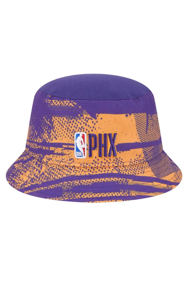 Men's New Era  Purple/Orange Phoenix Suns Tip-Off Bucket Hat, Alternate, color, Purple