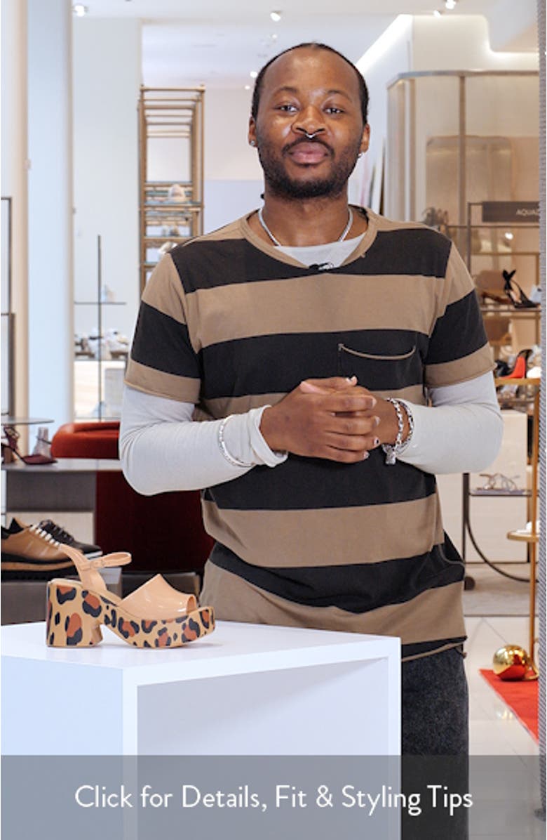 Lina Ankle Strap Platform Sandal, sales video thumbnail