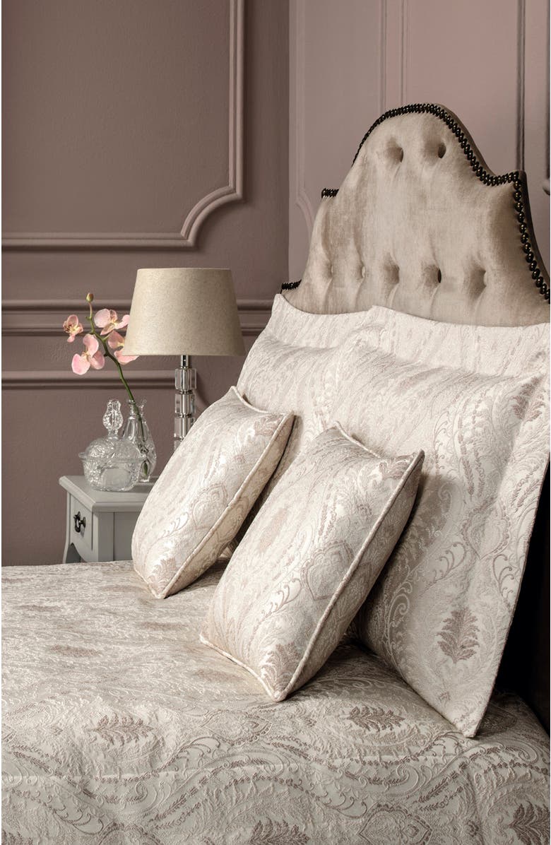 Togas Bellagio Decorative Pillow, Alternate, color, Beige