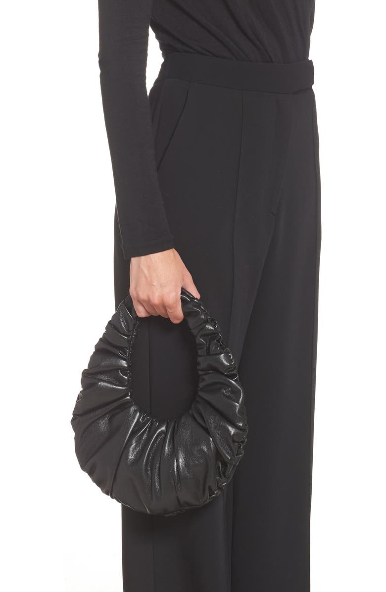 Nanushka Anya Vegan Leather Mini Baguette Bag, Alternate, color,