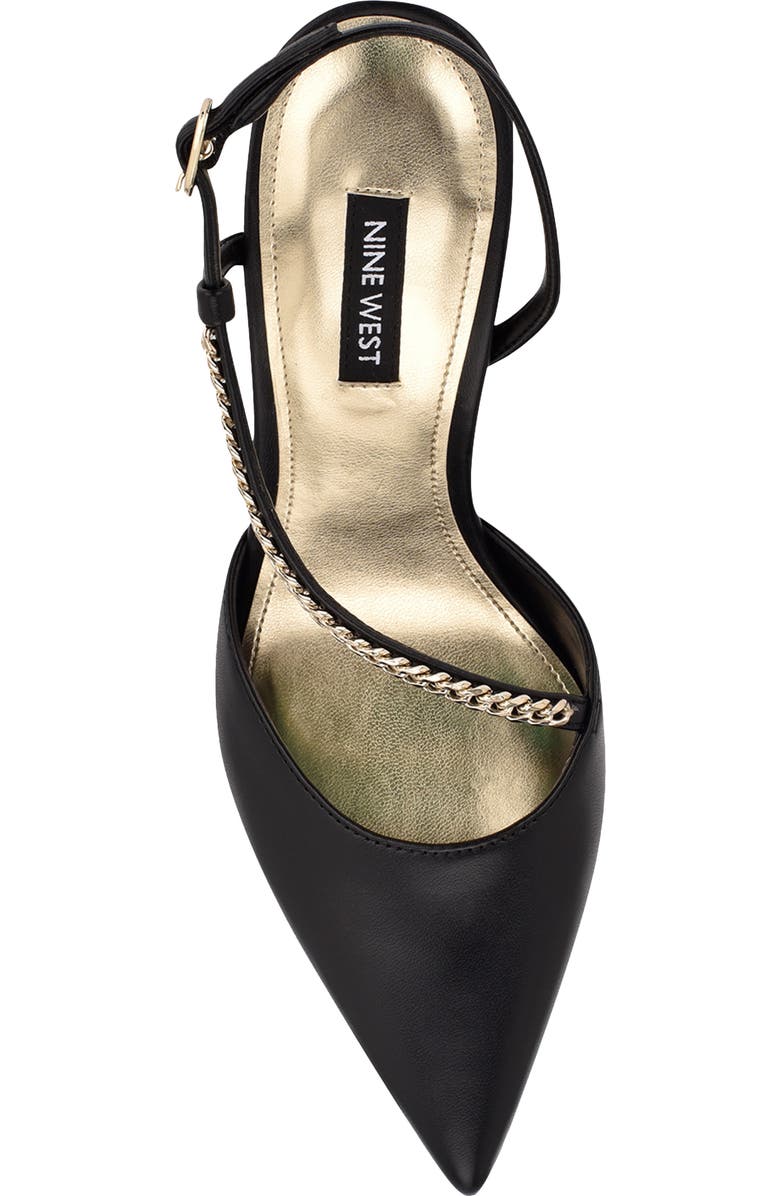 Nine West Finest Slingback Pointed Toe Pump, Alternate, color,