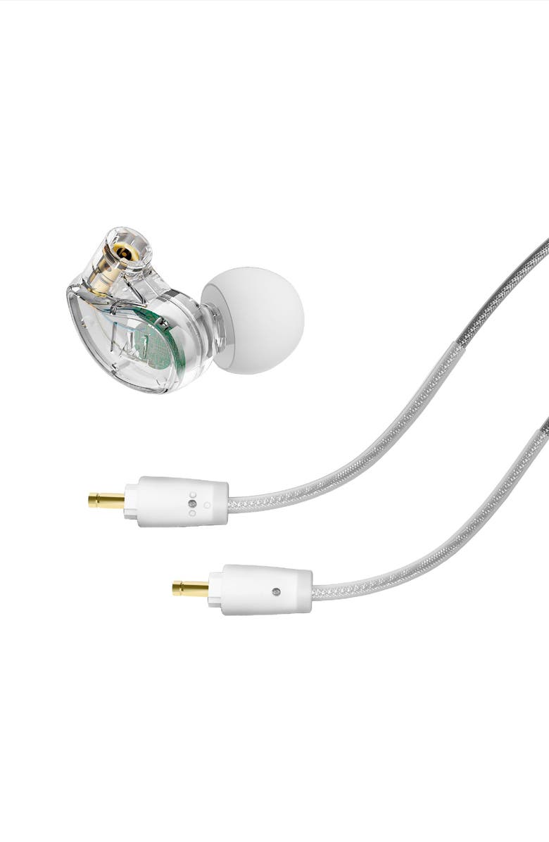 MEE audio M6 PRO Noise-Isolating Musician's In-Ear Monitors, Alternate, color, Clear