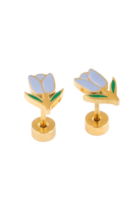 Tulip Stud Earrings