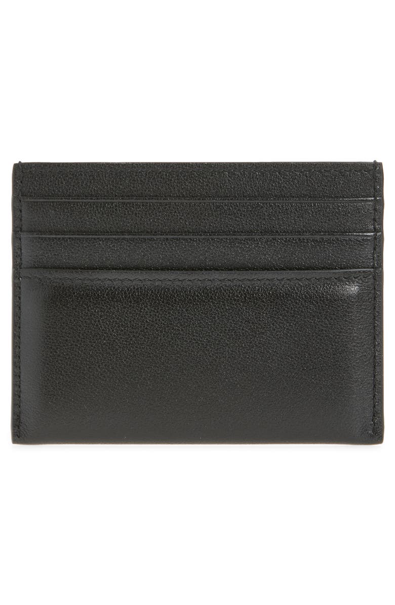 Givenchy Antigona Stamped Padded Card Holder, Alternate, color, Black