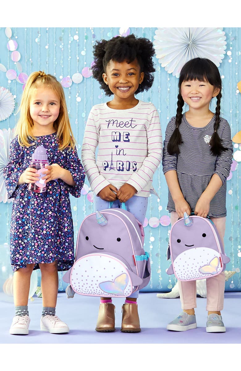 Skip Hop Zoo Lunchie - Narwhal Insulated Lunch Bag, Alternate, color,