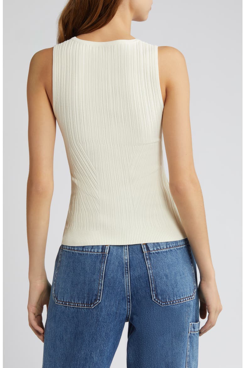 The Kennedy Rib Tank, Alternate, color, IVORY