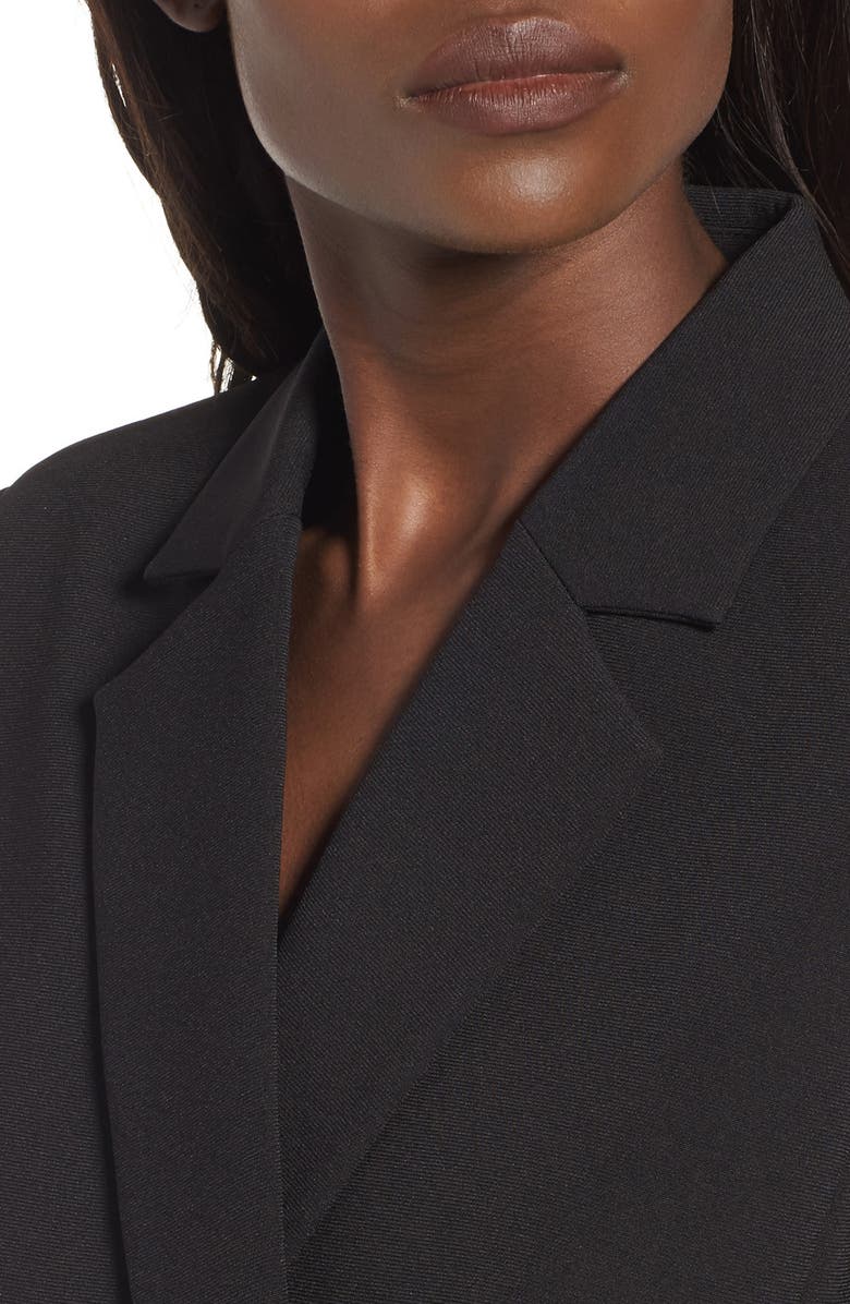 Mural Longline Double Breasted Blazer, Alternate, color, 