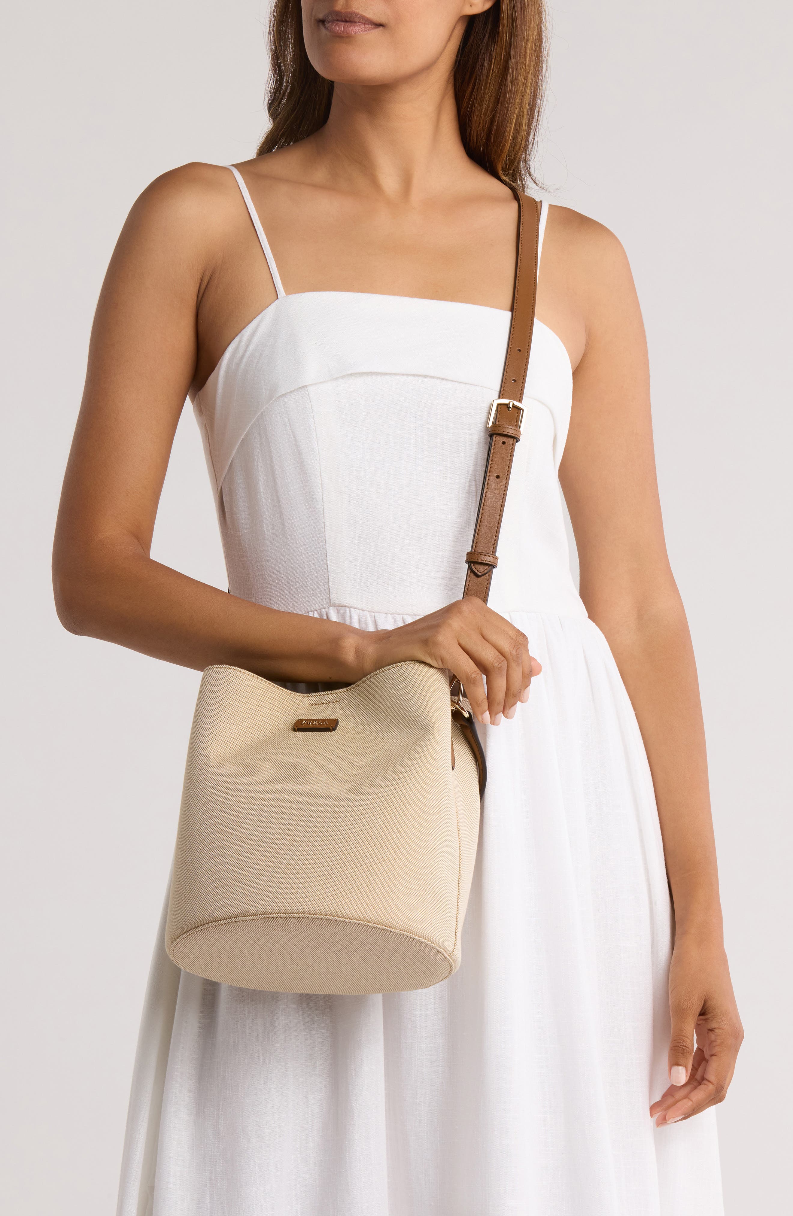 Furla Danae Bucket Bag, Alternate, color, 