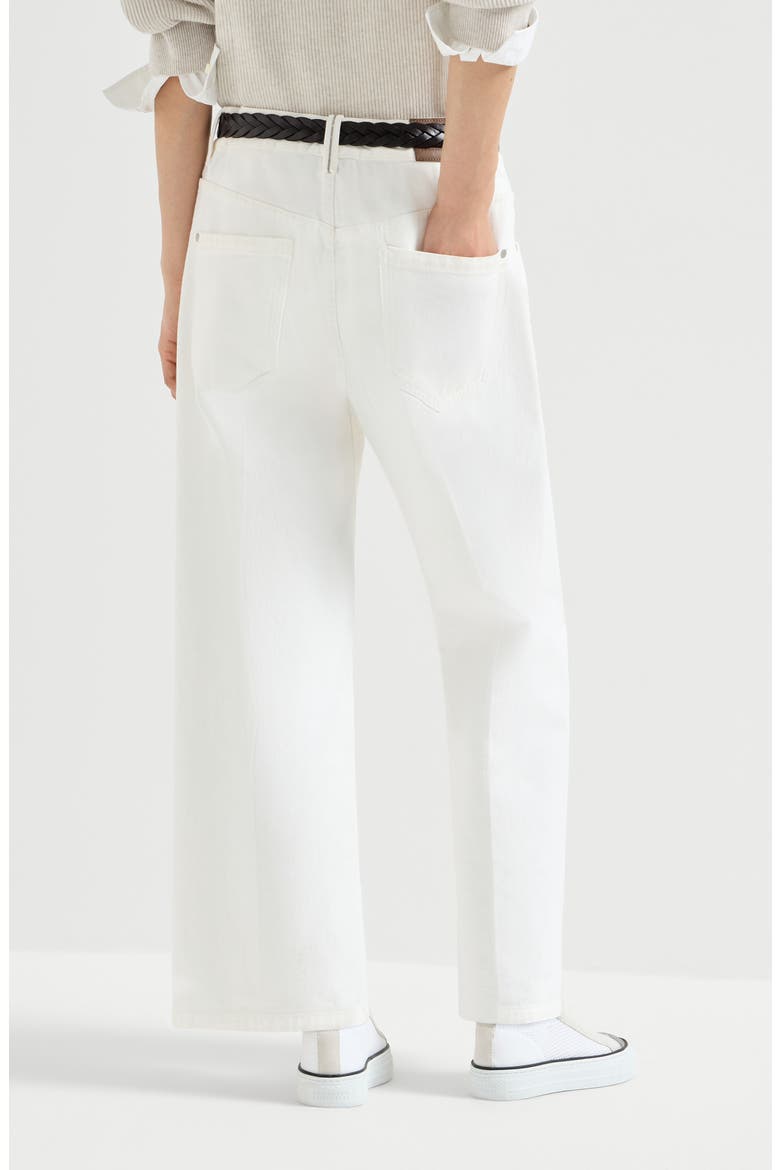Contemporary Square trousers, Alternate, color, Ivory