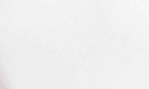 Jewel Badgley Mischka Pleated Rosette One-shoulder Cocktail Minidress In Ivory