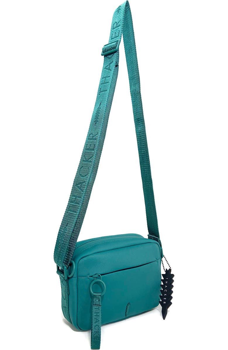 Thacker Ella Phone Zip Crossbody Bag, Alternate, color, Teal