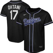 Nike Youth Nike Shohei Ohtani Black Los Angeles Dodgers Fashion Replica Player Jersey