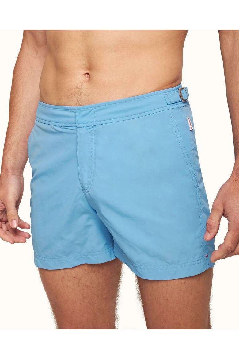 Setter Shorter Length Swim Shorts, Alternate, color, RIVIERA II