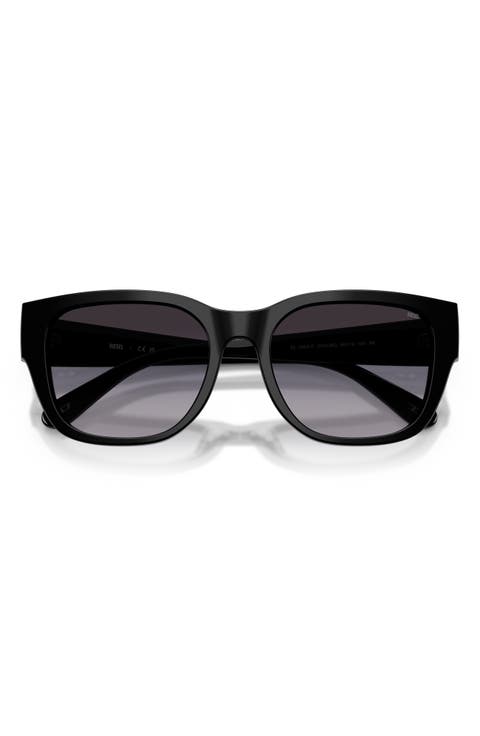 56mm Square Sunglasses